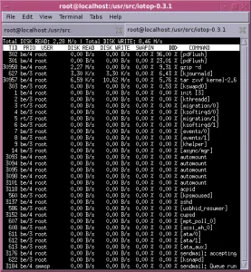 Screenshot-root@localhost:-usr-src-iotop-0.3.1